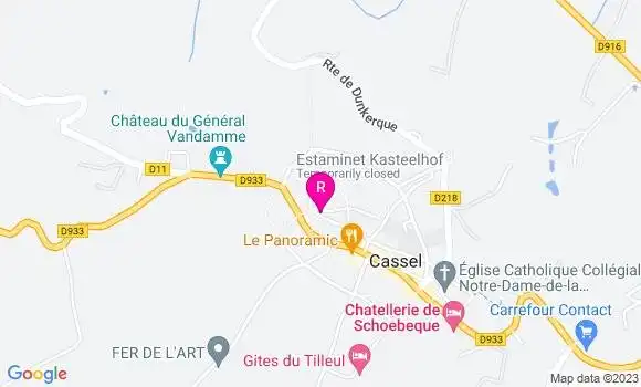Localisation Restaurant  T