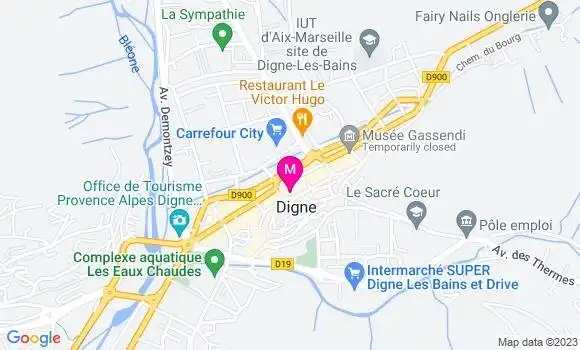 Localisation Café de France