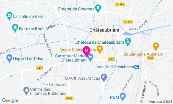 Localisation Restaurant  Le Jal