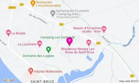 Localisation Restaurant  Le G