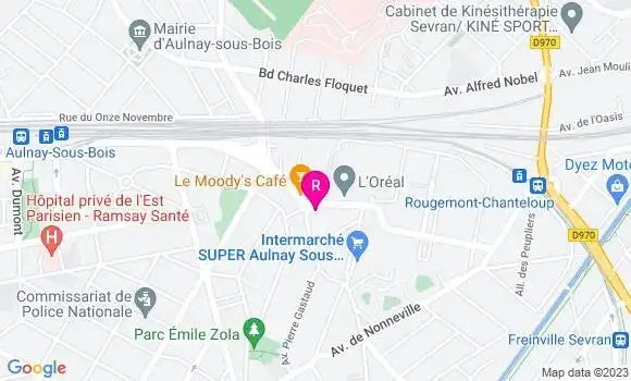 Localisation Restaurant  Parenthèse