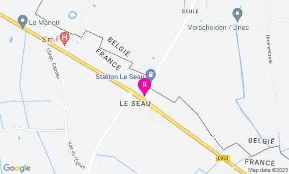 Localisation Au Bistrot des Amis