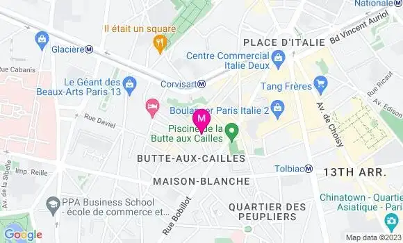 Localisation Restaurant  Sous la Feuille
