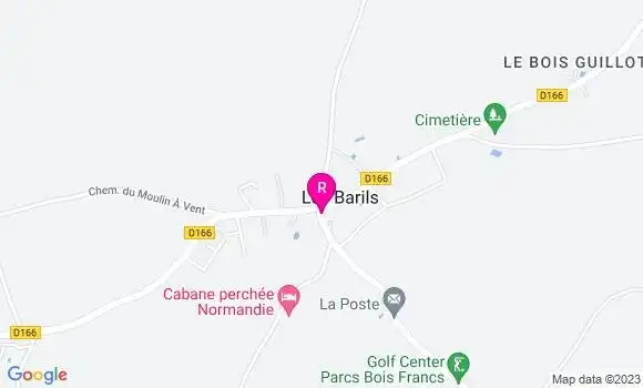 Localisation Restaurant  Le Barilois