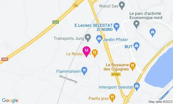 Localisation Restaurant Grill Le Resto Grill