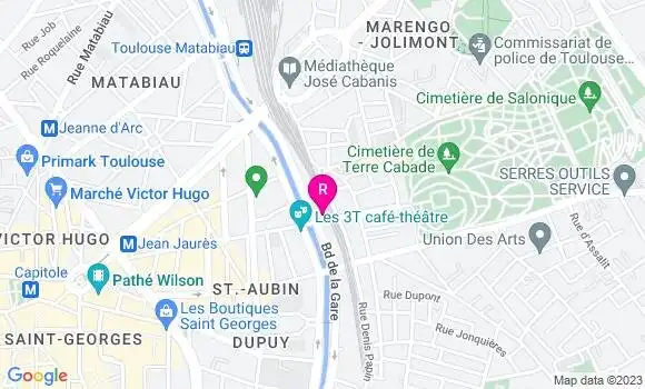 Localisation Restaurant  Les Tilleuls