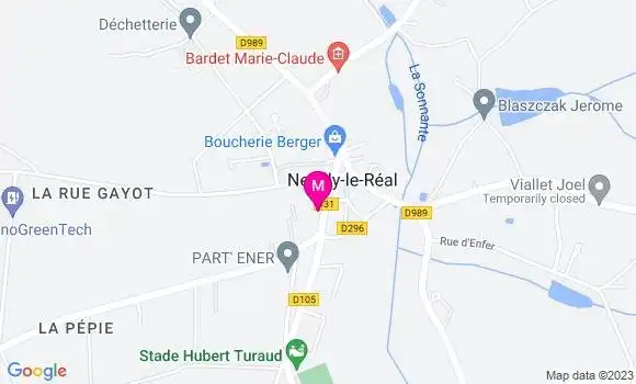 Localisation Restaurant  L