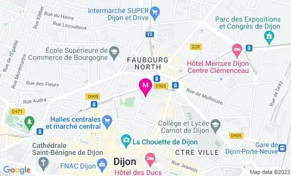 Localisation Restaurant  La Marmotte