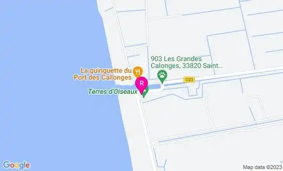 Localisation Restaurant  La Table du Marainaud
