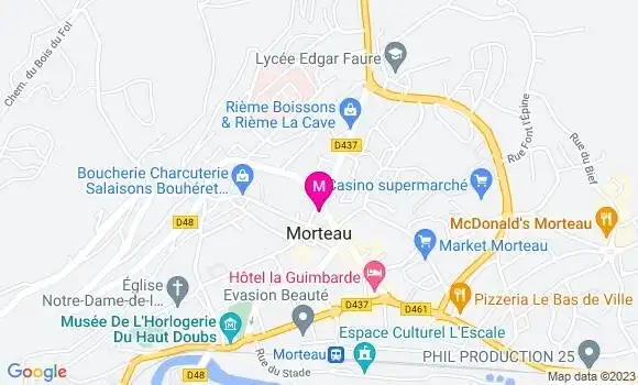 Localisation Restaurant Italien Le Pinocchio