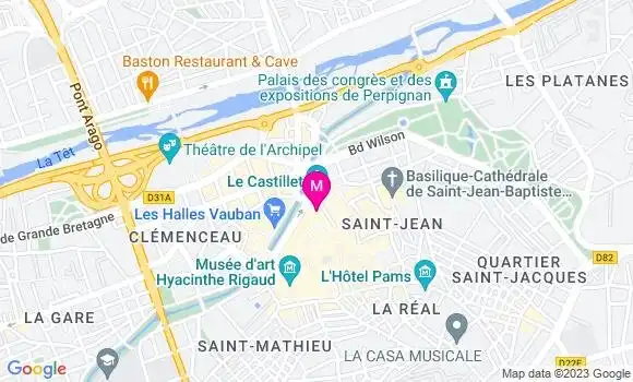 Localisation Restaurant Bar La Perdrix