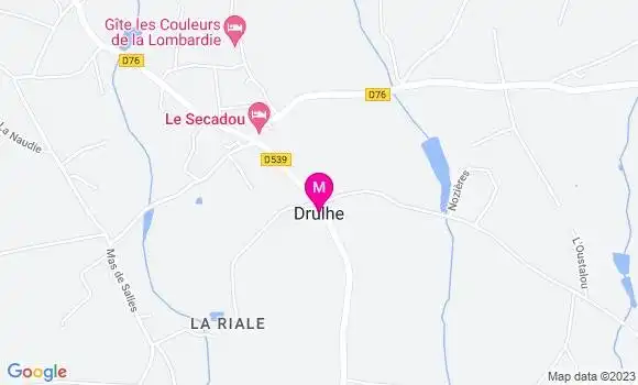 Localisation Restaurant Bar L