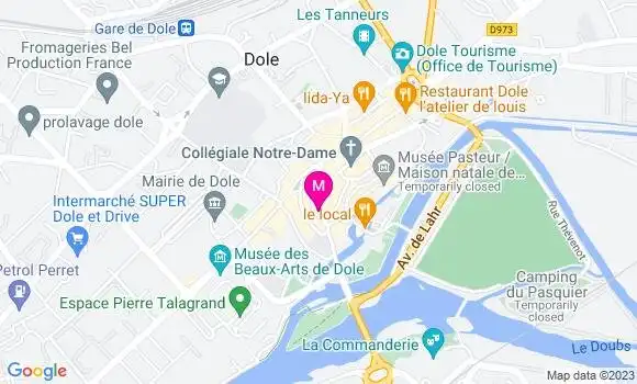 Localisation Restaurant  L
