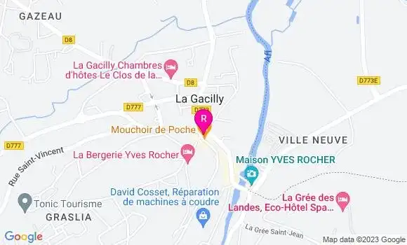 Localisation Restaurant  L