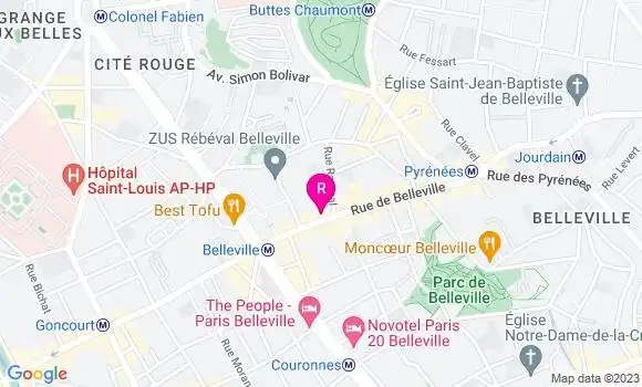 Localisation La Brasserie Bretonne