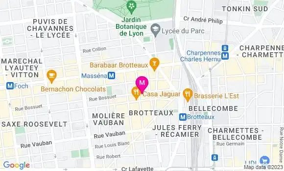 Localisation Restaurant  L