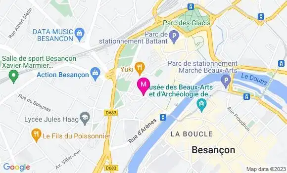 Localisation Restaurant  La Table du Prof