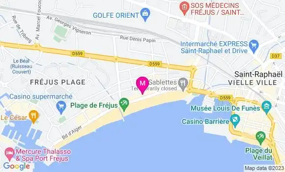 Localisation Restaurant  Lou Lyta