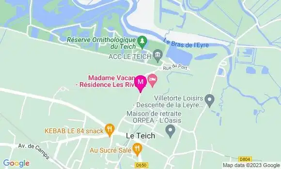Localisation Brasserie du Delta