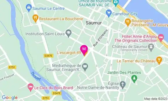 Localisation Restaurant  L