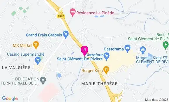 Localisation Restaurant  Soulenq