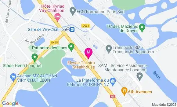 Localisation Restaurant  Elysee Taksim