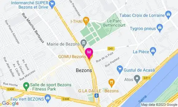 Localisation Restaurant  Le Monark