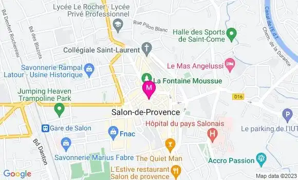 Localisation Restaurant  La Fille De