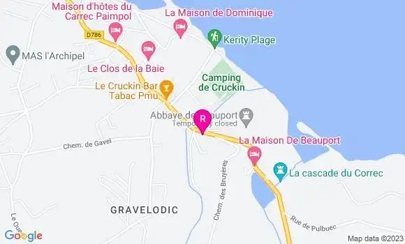 Localisation Crêperie de l