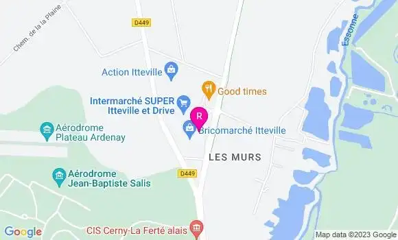 Localisation Restaurant  La Raffinerie