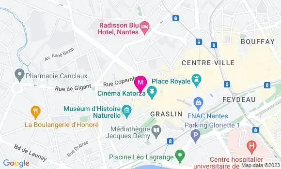 Localisation Restaurant Bar La Bourriche