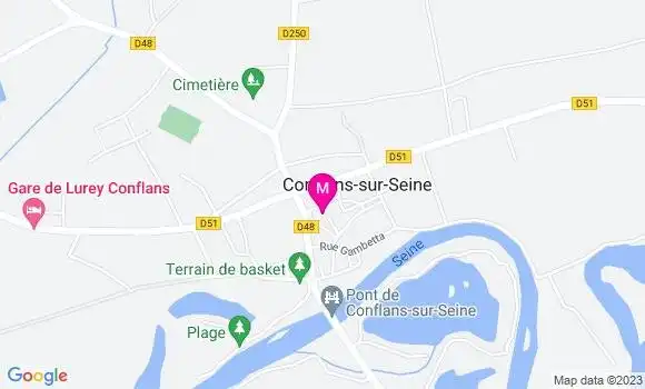Localisation Restaurant  Chez Jean