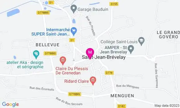 Localisation Restaurant  Les Baies Rouges