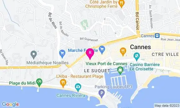 Localisation Restaurant  Suquet Première