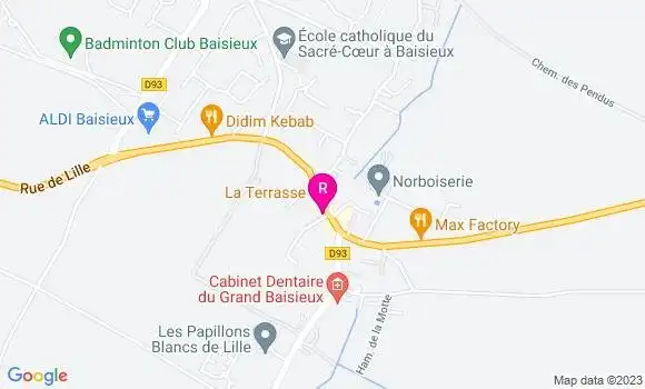 Localisation Restaurant  L