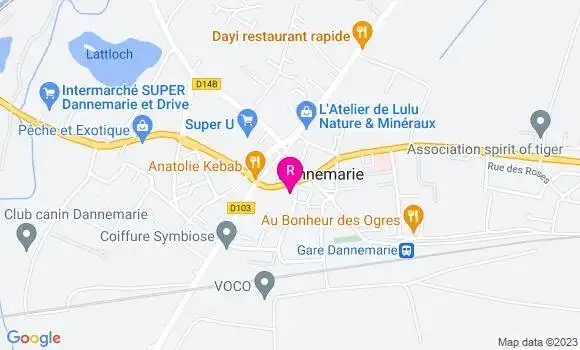 Localisation Restaurant  O