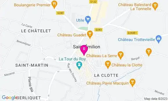 Localisation Restaurant  Le Tertre
