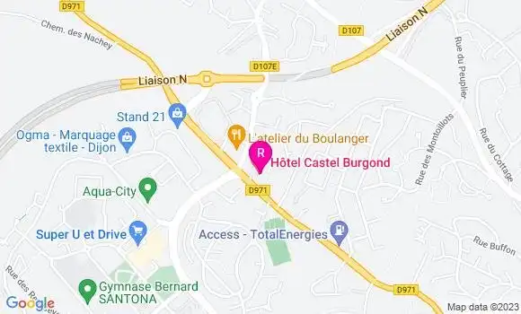Localisation Restaurant  Le Double V