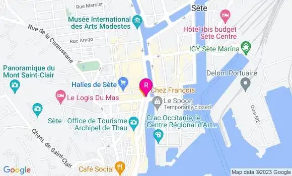 Localisation Restaurant  L