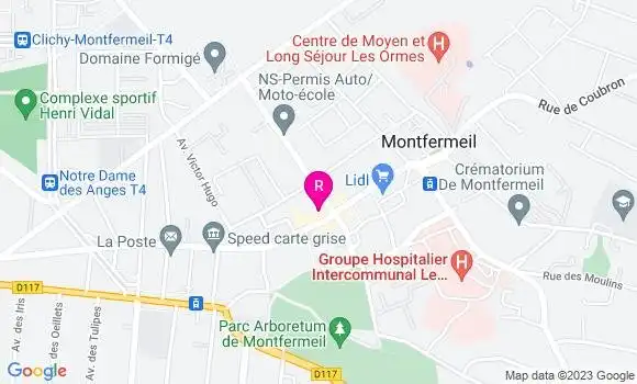 Localisation Restaurant  33 Saveurs