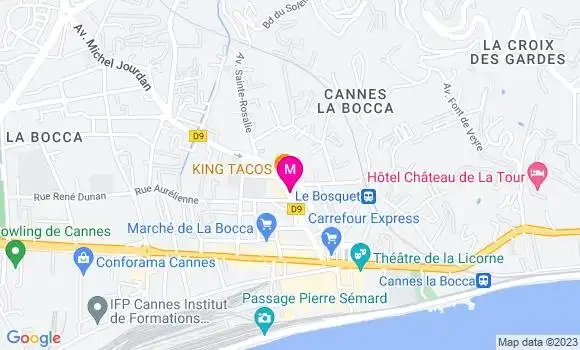 Localisation Restaurant  Rotana