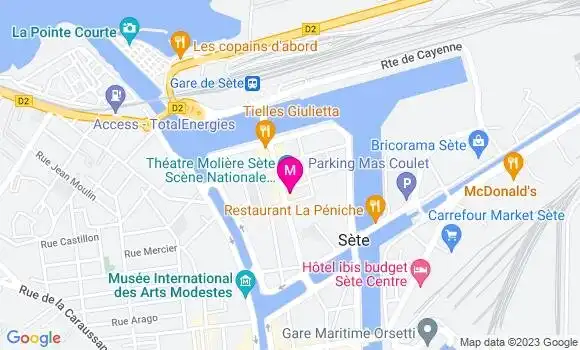Localisation Brasserie Le Victor