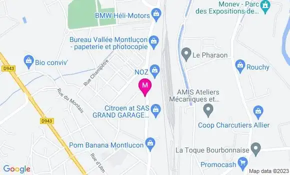Localisation Restaurant  L