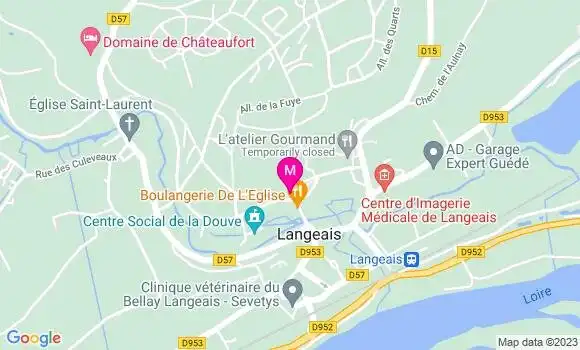 Localisation Restaurant  L