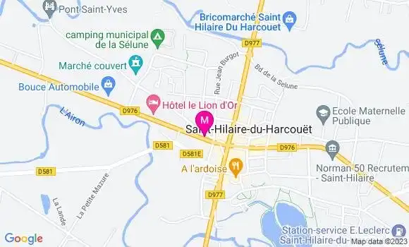 Localisation Restaurant  Delice Pizza