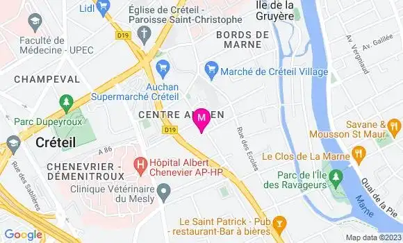 Localisation Restaurant  L