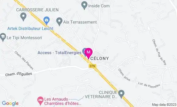 Localisation Brasserie du Park