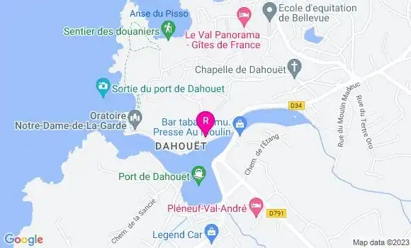 Localisation Restaurant  Bevan