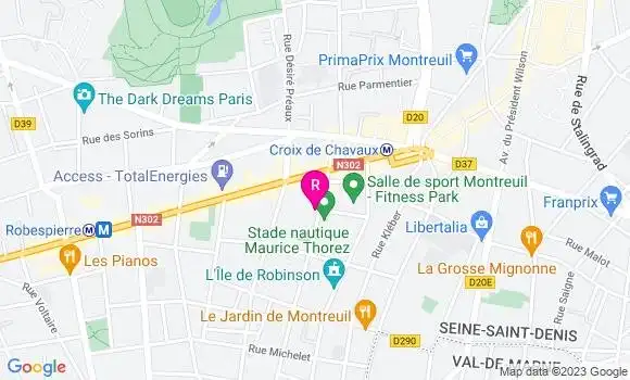 Localisation Bistrot Saint Pierre