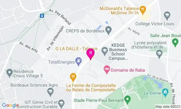 Localisation Restaurant  G la Dalle
